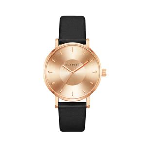 [마션틴트(잡화)]클라쎄14 VOLARE ROSE GOLD BLACK 42mm VO14RG001M
