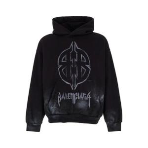 발렌시아가 후드 티셔츠 767877TQVT39034