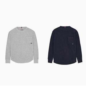 [공식][타미힐피거] 모노타입 와플 티셔츠 2종 택1 (T42E6KKO150