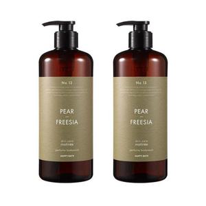 [해피바스] 해피바스 스킨케어 퍼퓸 바디워시 페어앤프리지아향900g * 2개