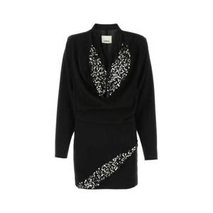 이자벨마랑 여성 블랙 미니 드레스 RO0068FAA1J29I 01BK