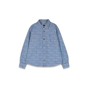 모스키노 키즈 여아 연하늘 긴팔 셔츠 HUC014K_L0E2786198