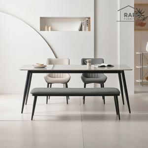 라로퍼니처 디럭스 1800 양면 세라믹 6인 식탁 세트(의자2+벤치)