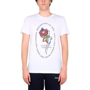 발란타인 남성 화이트 반팔 티셔츠 BMW175_UCTH410009