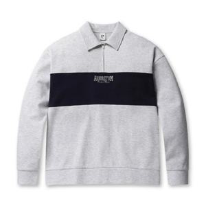 [폴햄]남성 하프집업 컬러블럭 카라 맨투맨 PHE4TR1520