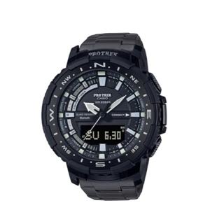 [지샥]PRT-B70YT-1DR YDP 티타늄 메탈 밴드 블루투스 아웃도어 시계