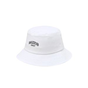헤지스 골프 24FW 화이트 남녀공용 소프트쉘 버킷햇 HUHE4F911OW