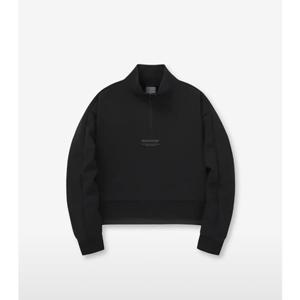 [디스커버리] 24FW 가을 DWTR43044BKS 여성 크롭 반집업 맨투맨