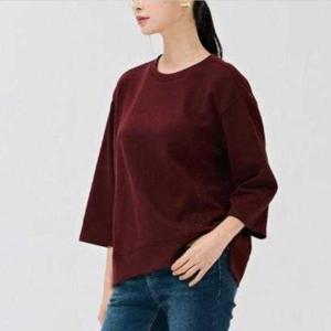 체이스컬트 HC16 여성 자수포인트 7부 티셔츠 DERG5161B0R