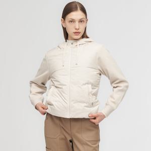 [링스] 여성 다운 하이브리드 후드 집업 L21D4SD166_BG