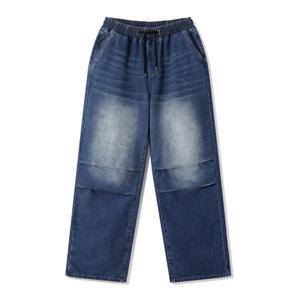 [엠엔씨][MNC] 무릎절개 와이드핏 밴딩청바지 (MDIP631BJ)