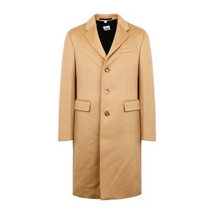 버버리 캐시미어 울 혼방 남성 싱글 코트 8009259 BURBERRY