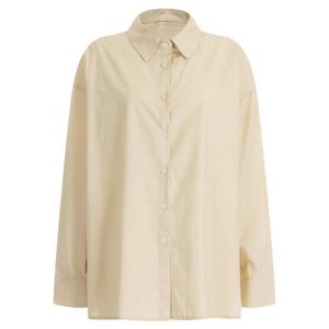 샵앤) 여성 루즈핏 베이직 옆트임 셔츠 EAN-WBL-12086-베이지