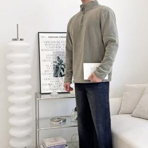 [리빌모아]남자 반집업 후리스 카라 맨투맨 DJ-TSA-SKRPMF3003-