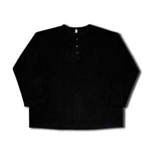 [리빌모아]남자 헨리넥 긴팔 와플지 라운드 티셔츠 OF-TSA-Q015-