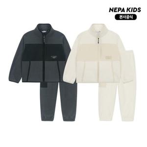 [네파키즈/택가139,000] KKF5901 쿨윈터 플리스 풀집 세트 본사직영