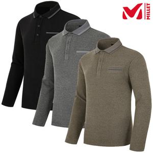 [밀레 (행사)]남성 간절기 양면기모 데피 요꼬에리 티셔츠_MLTFT221