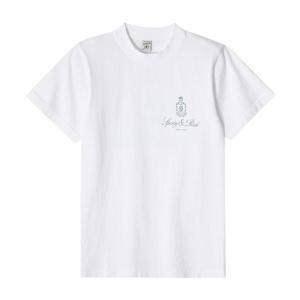 [스포티앤리치 SPORTY&RICH] TO042S412VW 공용 반팔티