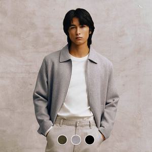 [지오다노/본사] 074908  울 폴로넥 자켓