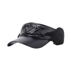 [마스터바니] 여성 퍼 마그네틱 이어워머 썬바이저