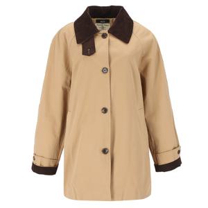 [에이비에프지]배색 포인트 하프 트렌치코트 APY4QR01J