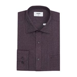 레노마셔츠 기모 스트라이프  일반핏 ROWSG0-031-WN