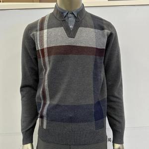 [서광모드] HC20 자카드레이어드니트 SHTCEWNT7016_GR