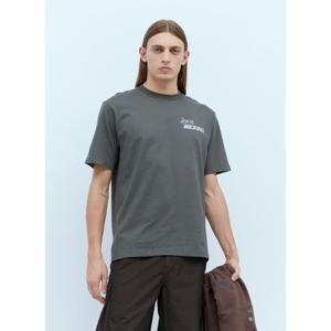 아이스앤테크노 로고 반팔티셔츠 IT23AW-TEE01