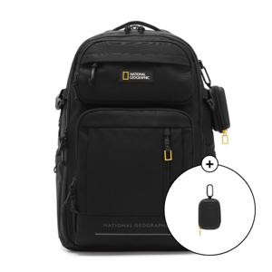 내셔널지오그래픽 투포켓 백팩 BLACK