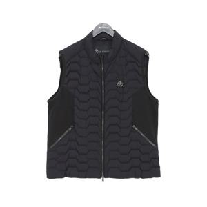 무스너클   로고 패치 그래닛 남성 패딩 조끼 M34MV452 292