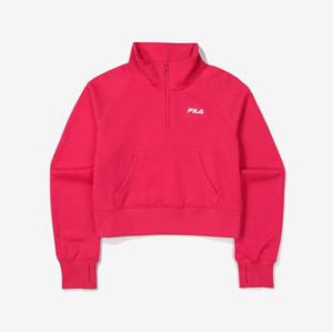 [FILA] 스트레치 기모 반집업 맨투맨 (FS2POF4251F_RPK)