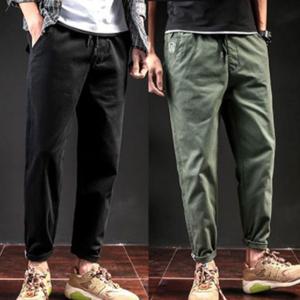 롤업 배기팬츠 캐주얼면바지 슬랙스