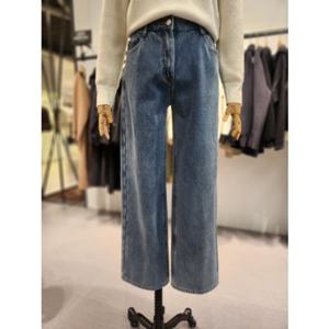 [코데즈컴바인] (CJD-DP541WA) 본딩 와이드 데님팬츠