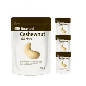 [리치팜너트]볶음캐슈넛260g x 4팩