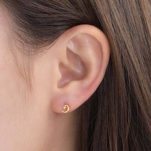 순금 한쪽 미니 피어싱 24K [별달]