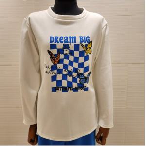 [비비안(스타킹)]나비 기모 홈웨어상의 LP4072