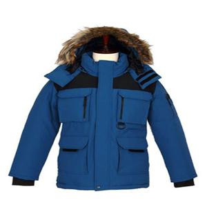 MJ-945 블랙배색 4포켓 패딩점퍼 (M-2XL) 블루