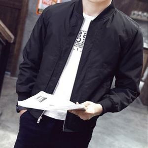 남성 얇은항공점퍼 야구점퍼 블루종 남자아우터 2컬러