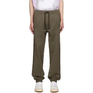 25 FW 랑방 남성 토프 사이드 커브 스웨트팬츠 242254M190003