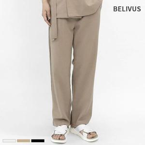 빌리버스 남자 와이드 팬츠 BITP029 여름 밴딩 긴바지