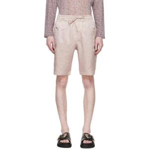 25 FW 니들스 남성 핑크 카우보이 쇼츠 231821M193008