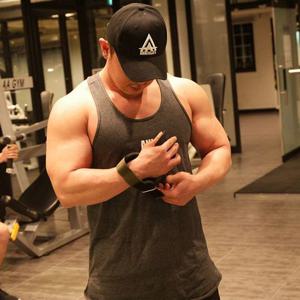 ANLT 더 퍼스트 그레이 헬스 나시티 운동복 헬스복