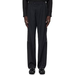 25 FW 키코 코스타디노브 남성 네이비 녹스 지퍼 슬랙스 242985M191003