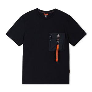 파라점퍼스 반팔 티셔츠 24SS PMTSRE07 541 Black