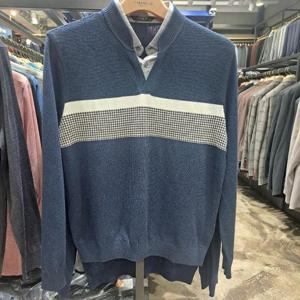 런던포그(본점) HL01 하운드투스 포인트 레이어드니트 LNSNA400