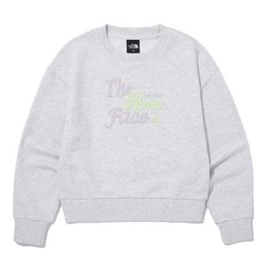 [노스페이스] 걸즈 앨리슨 스웻셔츠 NM5MQ53T_HGY