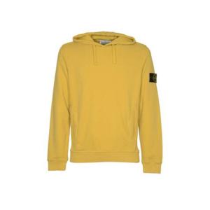 스톤 아일랜드 후드 티셔츠 766649 Free Ochre