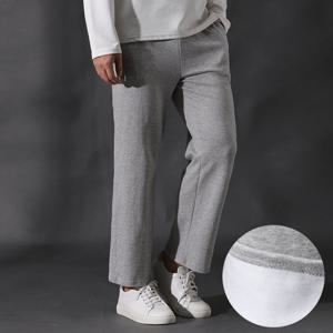 [후앙스] 데일리 기모 무지 와이드 트레이닝 팬츠 GIBP4064