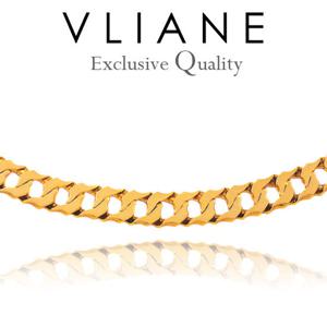 [브리앙] 18K 웨이브 커브체인 남자 목걸이 (금목걸이,남자선물)