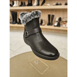 [소다] 여성 기본 장식포인트  털앵클부츠 (ALB421 LC10)